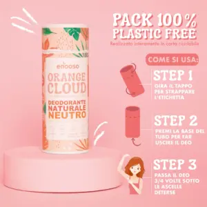 Deodorante Solido Neutro - Orange Cloud - immagine 2