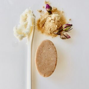 2 Scrub Solidi Viso ALLO ZUCCHERO di canna bruno - immagine 3