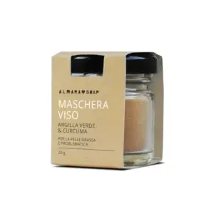 Maschera viso Argilla verde & curcuma (Clean Face) - immagine 1