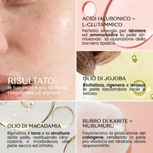 Siero Viso IDRATANTE Acido Ialuronico - Pelle Normale - immagine 3