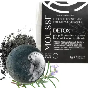 Detergente Mousse Viso DETOX - pelle da mista grassa - immagine 2