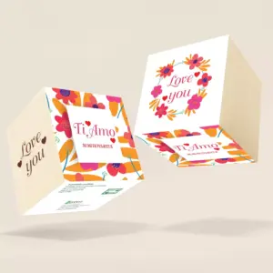 Fiori & Piante in Cubi di Legno di ontano/pino - immagine 6