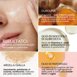 Detergente Mousse Viso ILLUMINANTE / SCHIARENTE - pelle da normale a sensibile - immagine 3