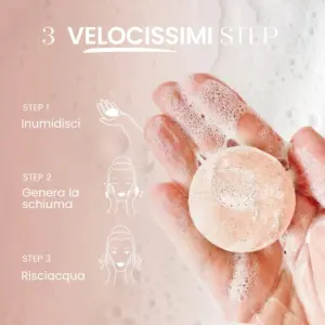 Detergente Mousse Viso NUTRIENTE - pelle da normale a secca - immagine 3