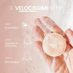 Detergente Mousse Viso NUTRIENTE - pelle da normale a secca - immagine 3