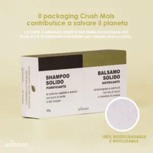 Set Solido Shampoo Purificante per Capelli Grassi + Balsamo Districante - immagine 2