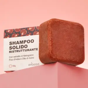 Shampoo Solido Ristrutturante per capelli Rovinati - immagine 1
